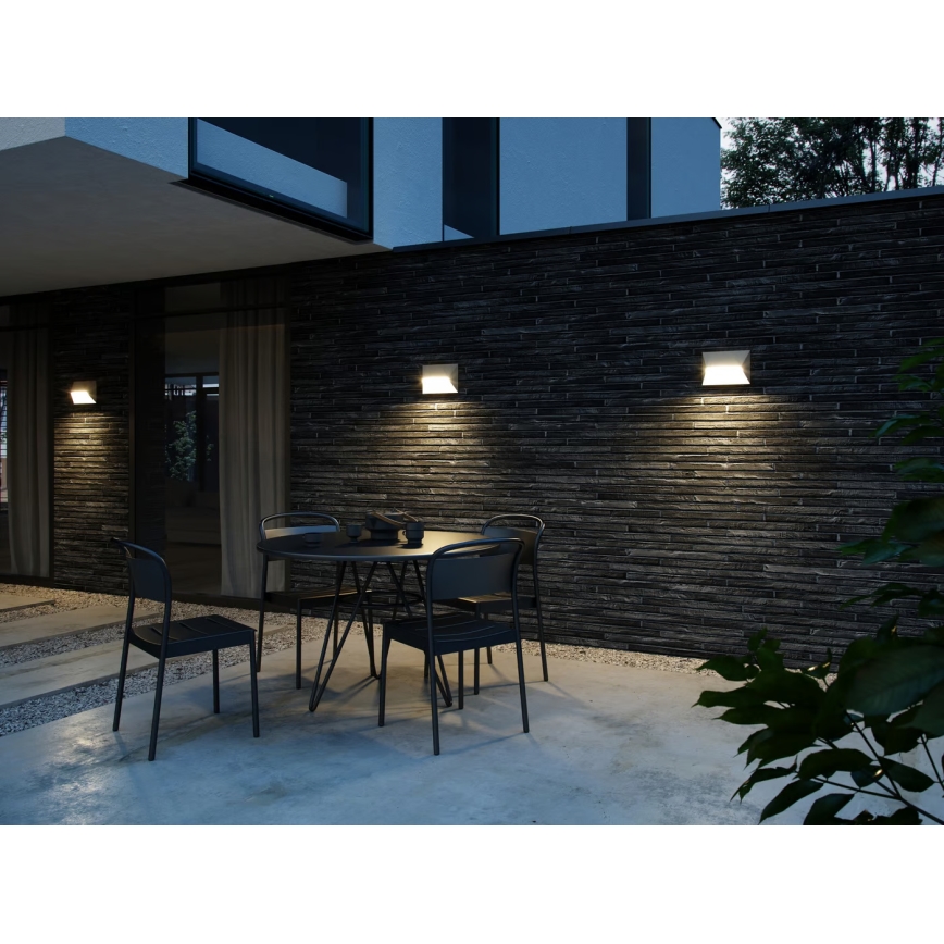 Nordlux - Āra sienas lampa PONTIO 2xGU10/25W/230V IP54