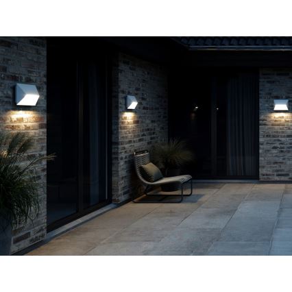 Nordlux - Āra sienas lampa PONTIO 2xGU10/25W/230V IP54