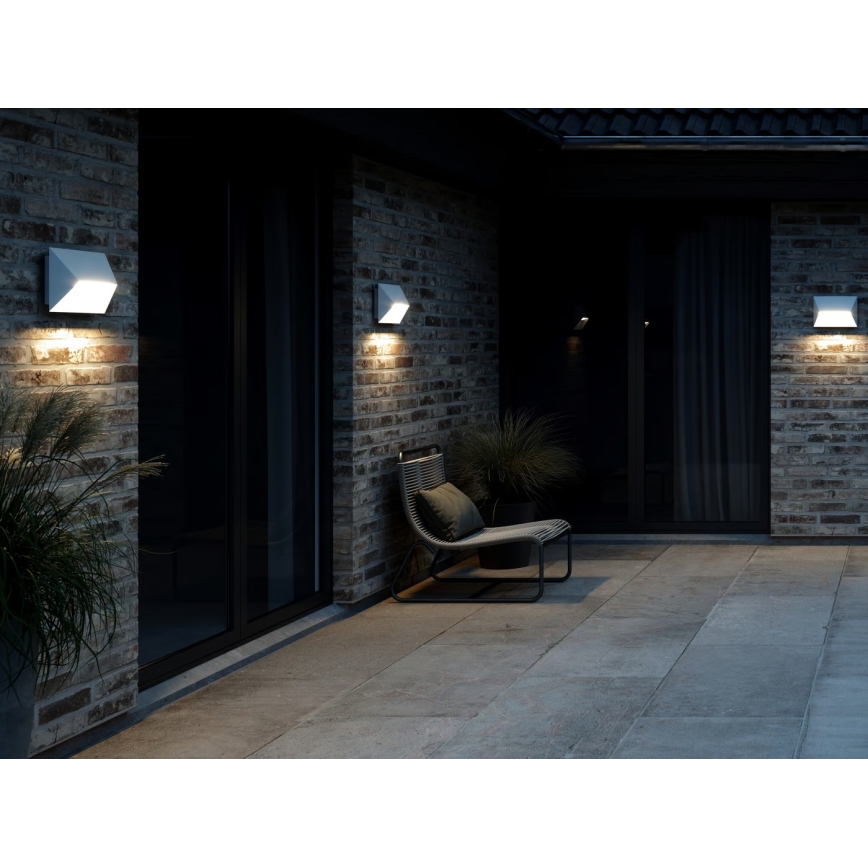 Nordlux - Āra sienas lampa PONTIO 2xGU10/25W/230V IP54