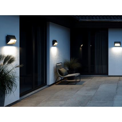 Nordlux - Āra sienas lampa PONTIO 2xGU10/25W/230V IP54