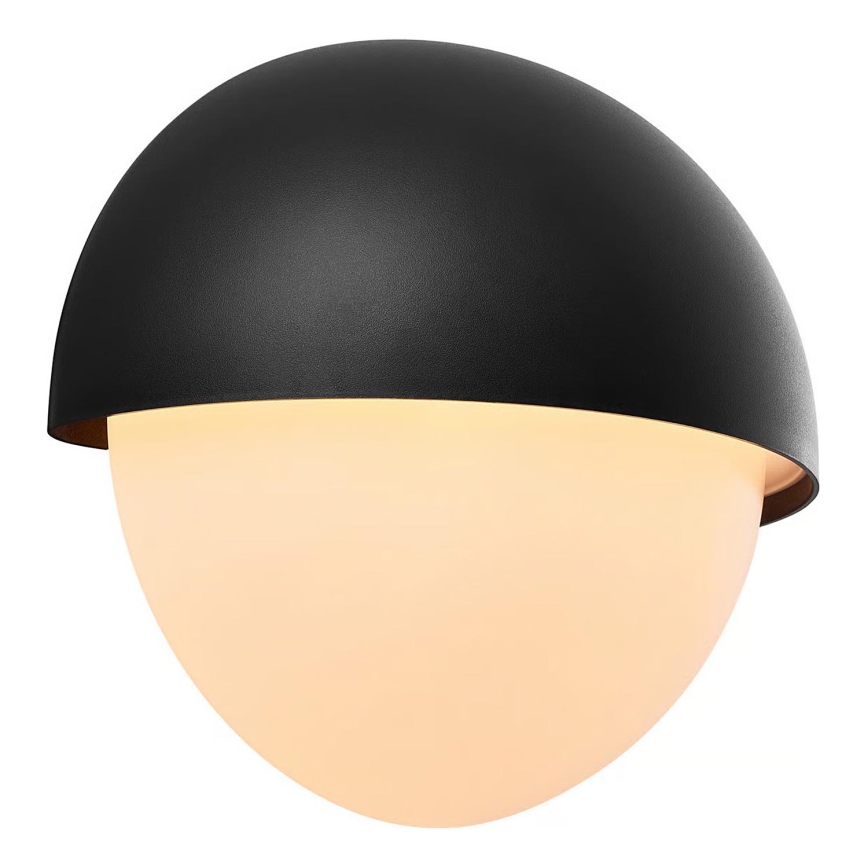 Nordlux - Āra sienas lampa SCORPIUS 1xE14/15W/230V IP44 melna