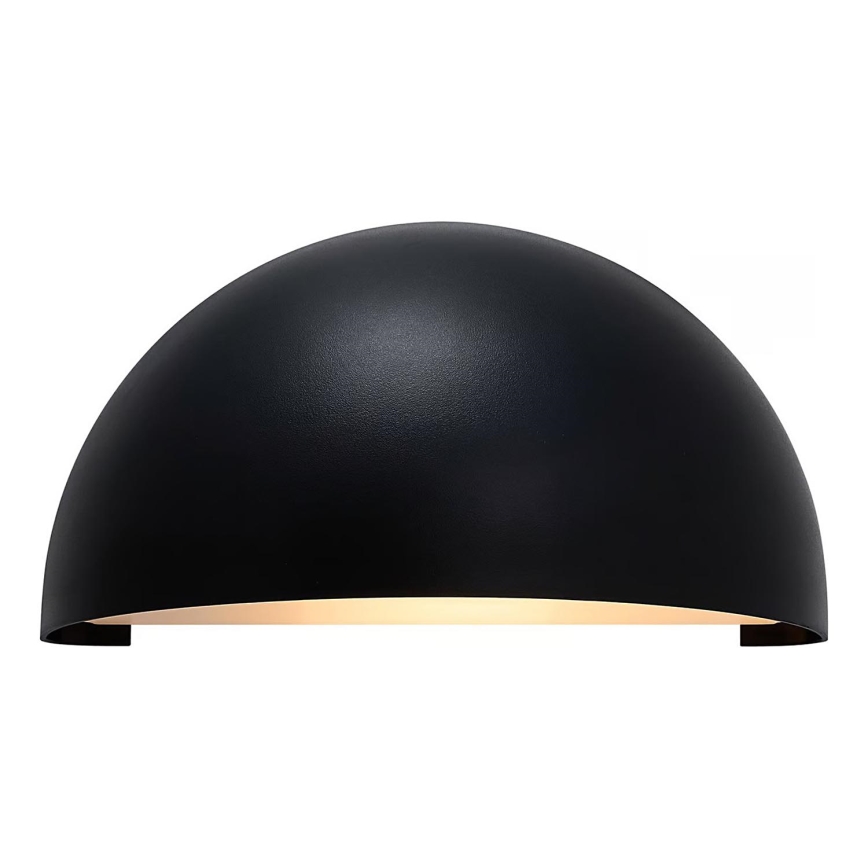 Nordlux - Āra sienas lampa SCORPIUS 1xE27/25W/230V IP44 melna