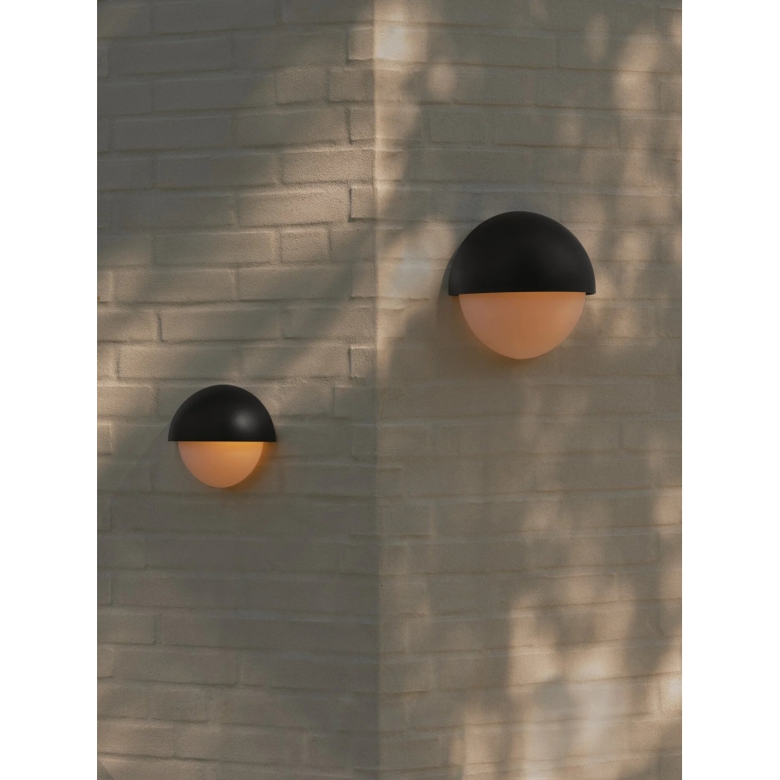 Nordlux - Āra sienas lampa SCORPIUS 1xE27/25W/230V IP44 melna