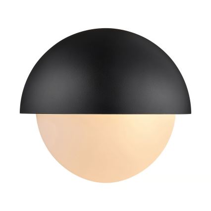 Nordlux - Āra sienas lampa SCORPIUS 1xE27/25W/230V IP44 melna