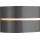 Nordlux - Āra sienas lampa SIBELIS 1xE27/10W/230V IP44 antracīta