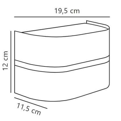 Nordlux - Āra sienas lampa SIBELIS 1xE27/10W/230V IP44 antracīta
