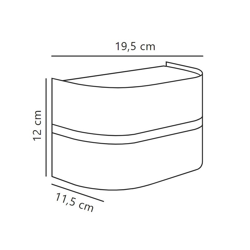 Nordlux - Āra sienas lampa SIBELIS 1xE27/10W/230V IP44 antracīta