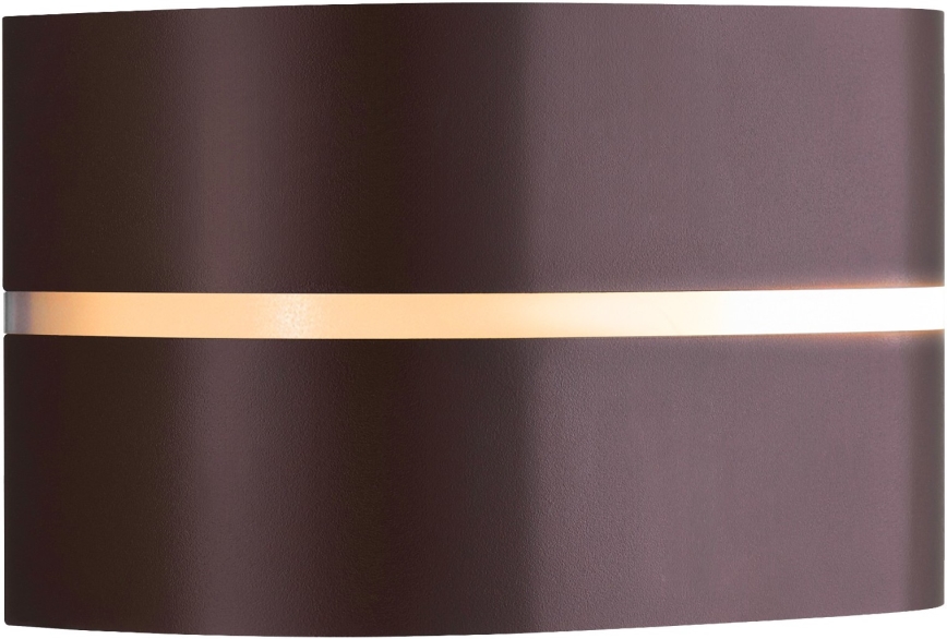 Nordlux - Āra sienas lampa SIBELIS 1xE27/10W/230V IP44 brūna
