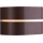 Nordlux - Āra sienas lampa SIBELIS 1xE27/10W/230V IP44 brūna