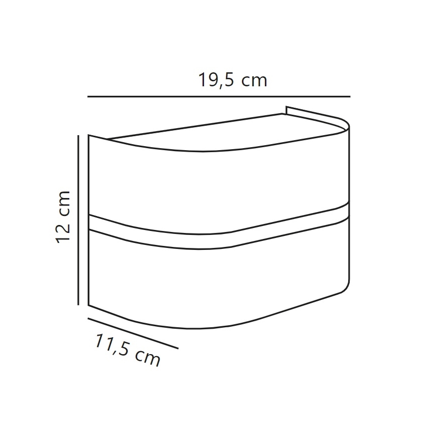 Nordlux - Āra sienas lampa SIBELIS 1xE27/10W/230V IP44 brūna