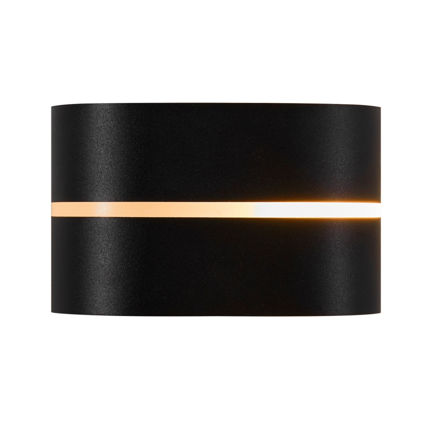 Nordlux - Āra sienas lampa SIBELIS 1xE27/10W/230V IP44 melna