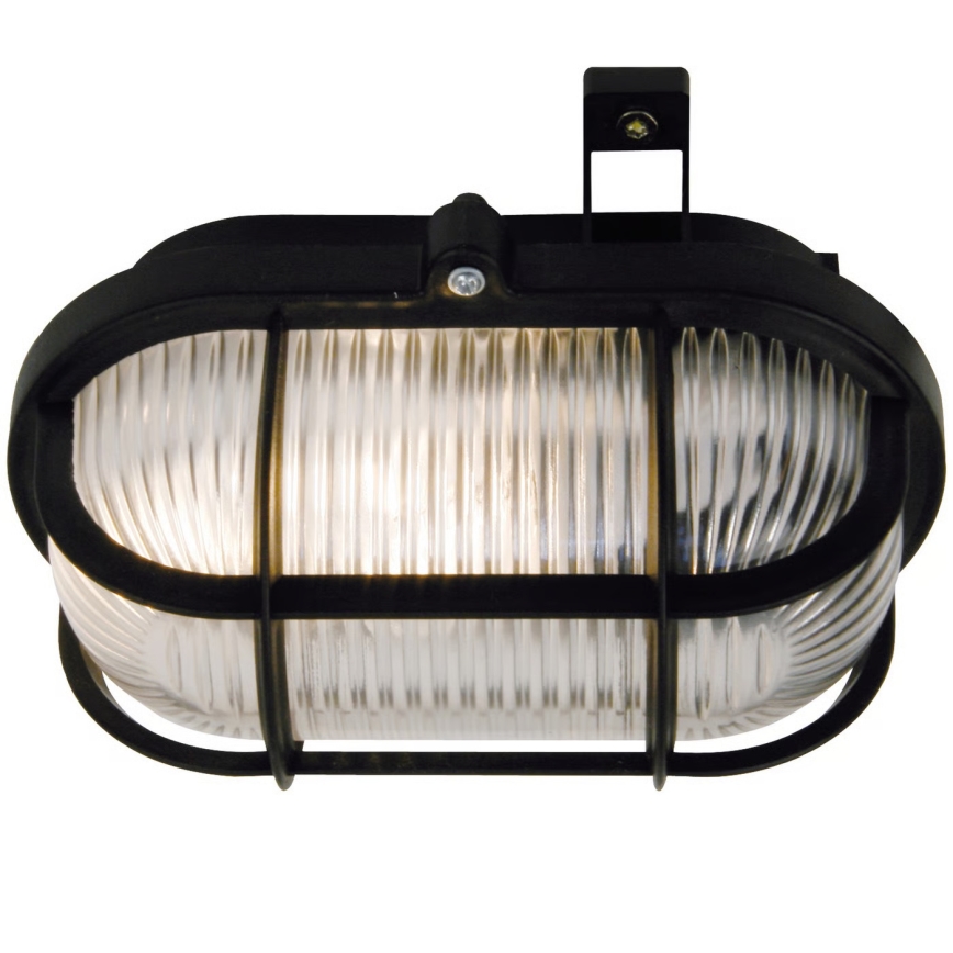 Nordlux - Āra sienas lampa SKOTLAMPE 1xE27/60W/230V IP44 melna