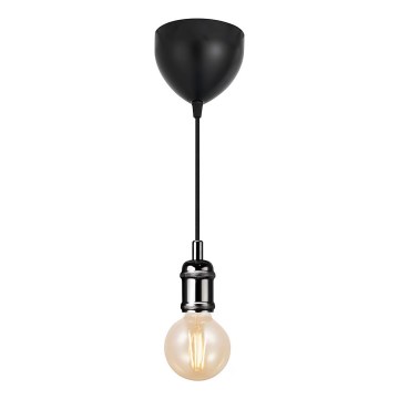 Nordlux - Barošanas vads AVRA 1xE27/60W/230V melna