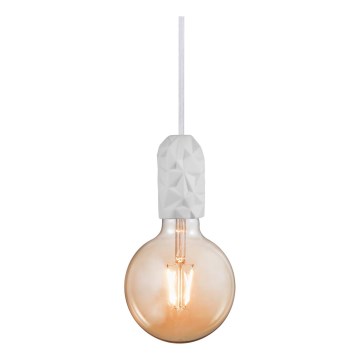 Nordlux - Barošanas vads HANG 1xE27/40W/230V balta