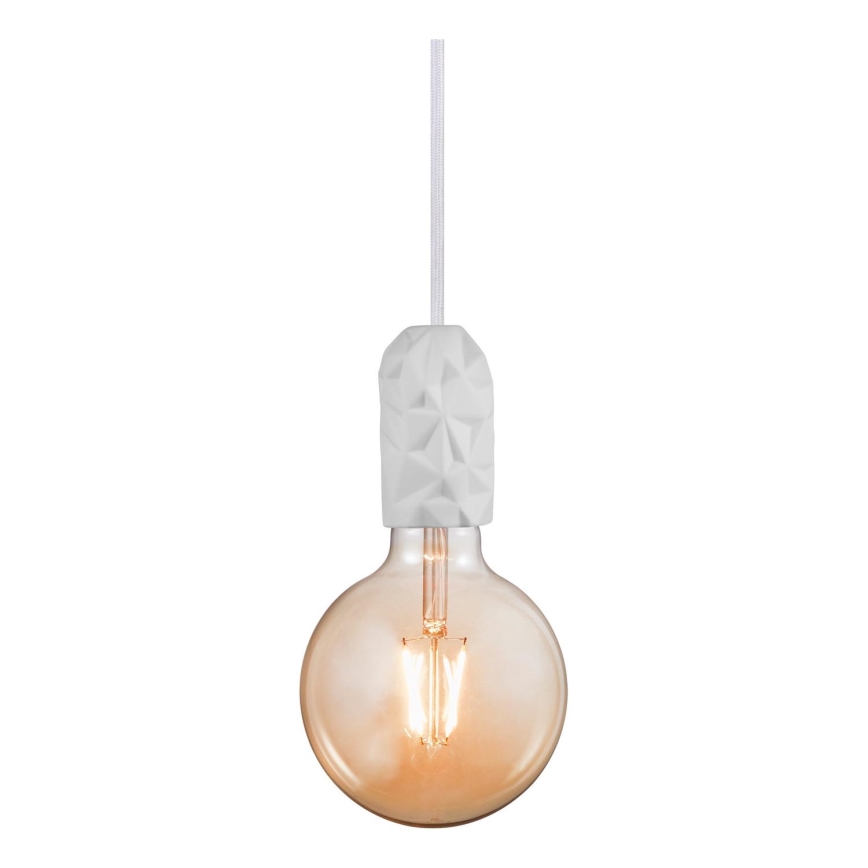 Nordlux - Barošanas vads HANG 1xE27/40W/230V balta