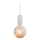 Nordlux - Barošanas vads HANG 1xE27/40W/230V balta