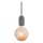 Nordlux - Barošanas vads HANG 1xE27/40W/230V pelēka/melna