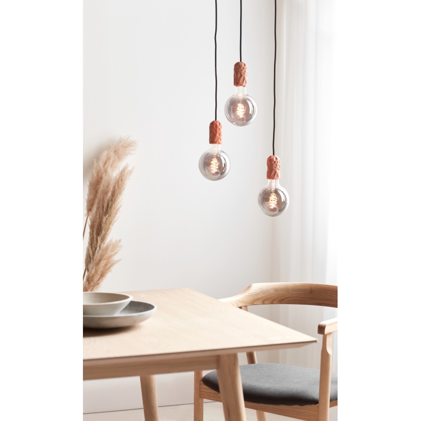 Nordlux - Barošanas vads HANG 1xE27/40W/230V varš/melna