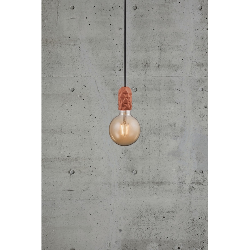 Nordlux - Barošanas vads HANG 1xE27/40W/230V varš/melna