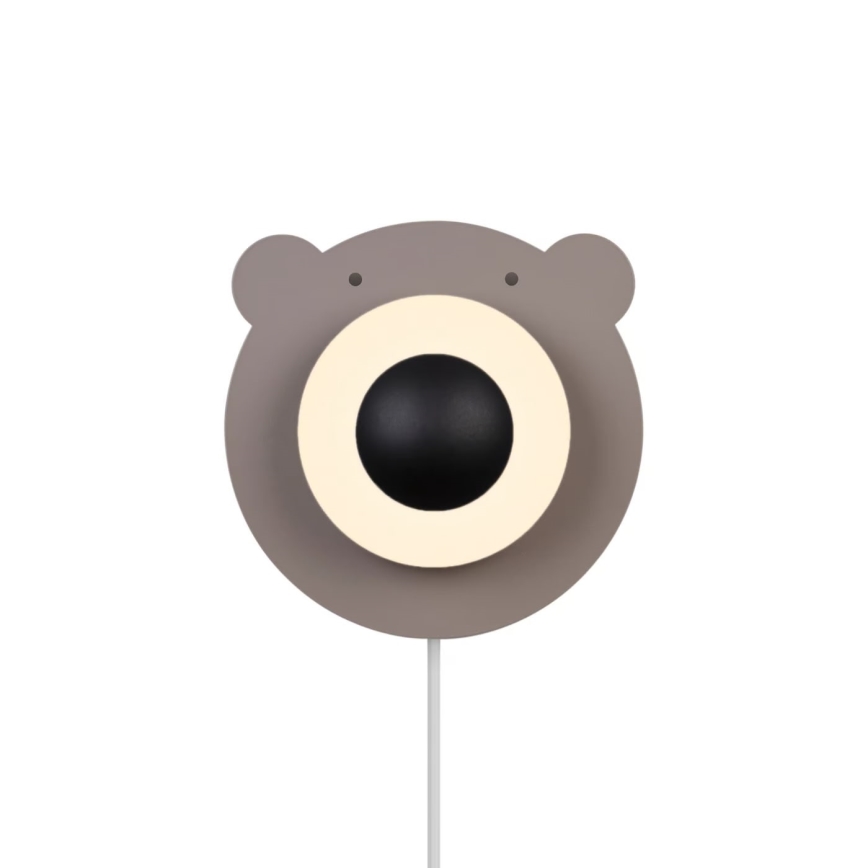 Nordlux - Bērnu sienas lampa BRUNA BEAR 1xE14/25W/230V lācis