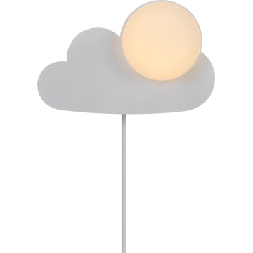 Nordlux - Bērnu sienas lampa SKYKU CLOUD 1xE14/25W/230V mākonis