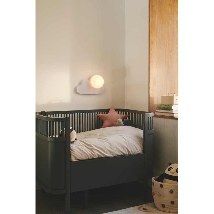 Nordlux - Bērnu sienas lampa SKYKU CLOUD 1xE14/25W/230V mākonis