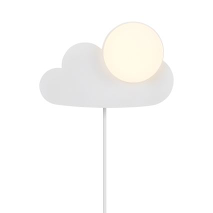 Nordlux - Bērnu sienas lampa SKYKU CLOUD 1xE14/25W/230V mākonis