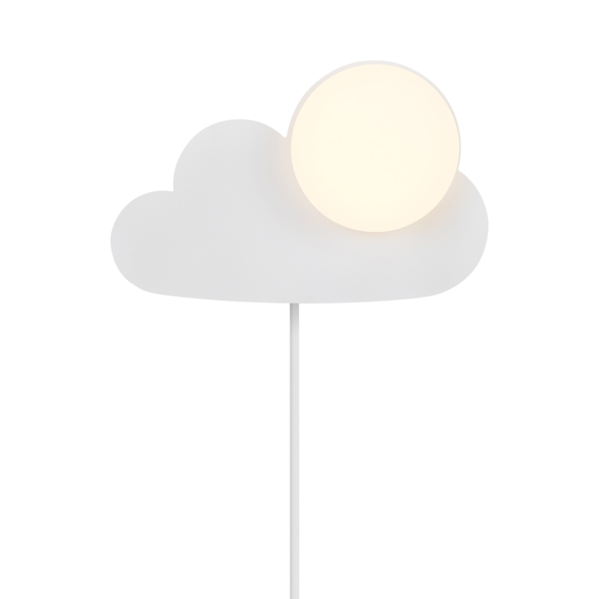 Nordlux - Bērnu sienas lampa SKYKU CLOUD 1xE14/25W/230V mākonis