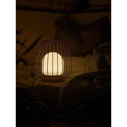 Nordlux - JIM TO-GO pārnēsājams āra LED gaismeklis ar regulējamu spilgtumu LED/3W/3,7V IP54 5000 mAh sarkans