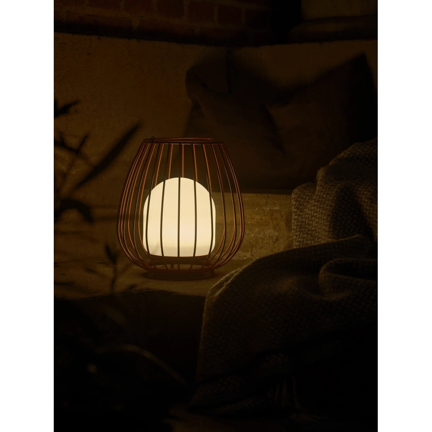 Nordlux - JIM TO-GO pārnēsājams āra LED gaismeklis ar regulējamu spilgtumu LED/3W/3,7V IP54 5000 mAh sarkans