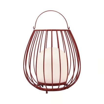 Nordlux - JIM TO-GO pārnēsājams āra LED gaismeklis ar regulējamu spilgtumu LED/3W/3,7V IP54 5000 mAh sarkans