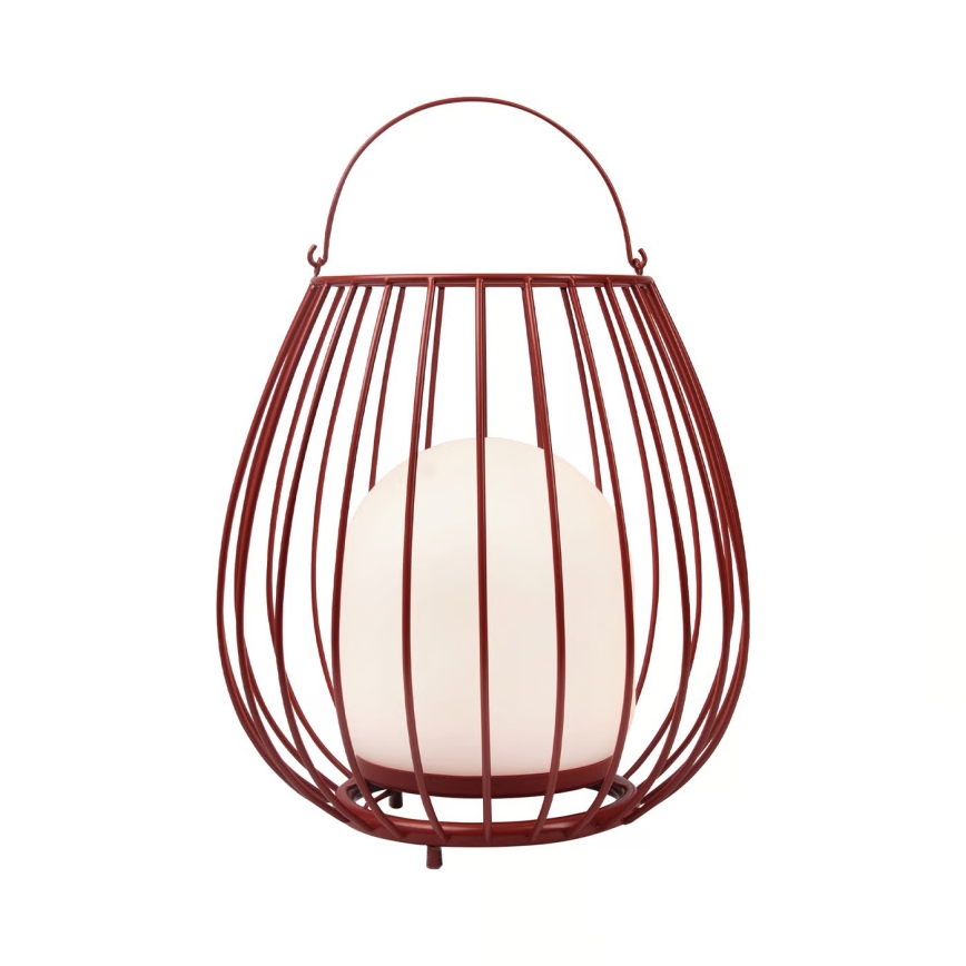 Nordlux - JIM TO-GO pārnēsājams āra LED gaismeklis ar regulējamu spilgtumu LED/3W/3,7V IP54 5000 mAh sarkans
