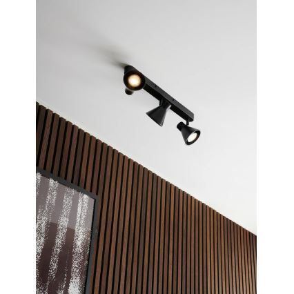 Nordlux - EIK virziena gaismeklis 3xGU10/35W/230V melns