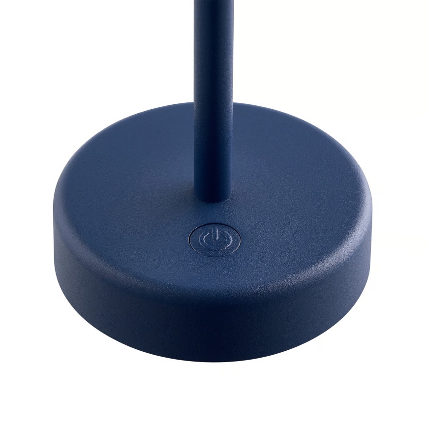 Nordlux - LED uzlādējama, regulējama skārienjutīga āra galda lampa ELLEN LED/2,8W/3,7V IP44 zila