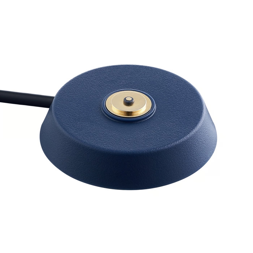Nordlux - LED uzlādējama, regulējama skārienjutīga āra galda lampa ELLEN LED/2,8W/3,7V IP44 zila