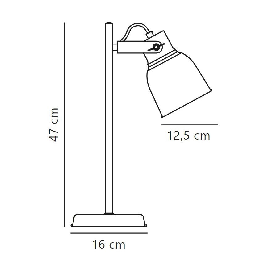 Nordlux - Galda lampa ADRIAN 1xE27/25W/230V
