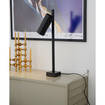 Nordlux - Galda lampa ALANIS 1xGU10/15W/230V melna