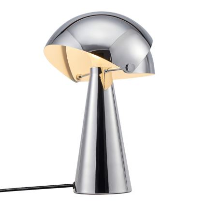 Nordlux - Galda lampa ALIGN 1xE27/25W/230V spīdīgs hroms
