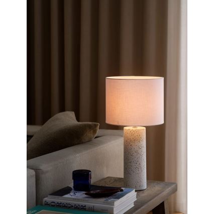 Nordlux - Galda lampa ANTIGA 1xE27/60W/230V balta