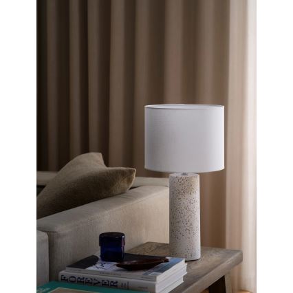 Nordlux - Galda lampa ANTIGA 1xE27/60W/230V balta