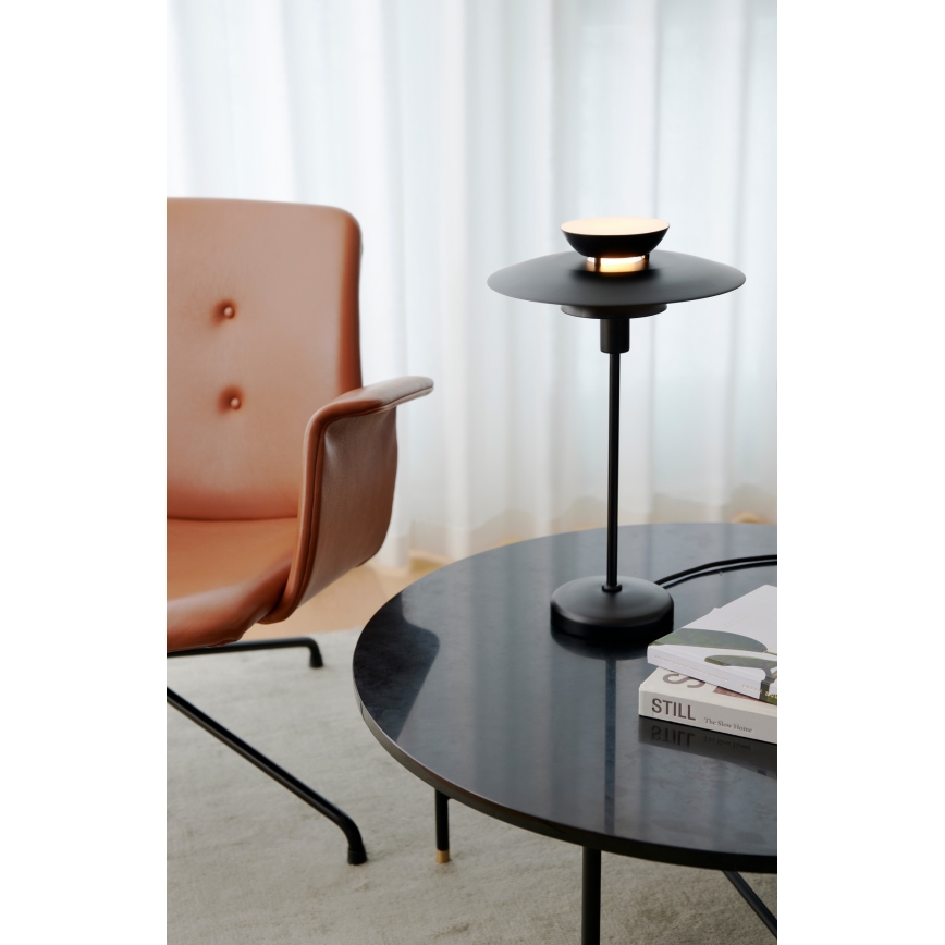 Nordlux - Galda lampa CARMEN 1xE14/25W/230V melna