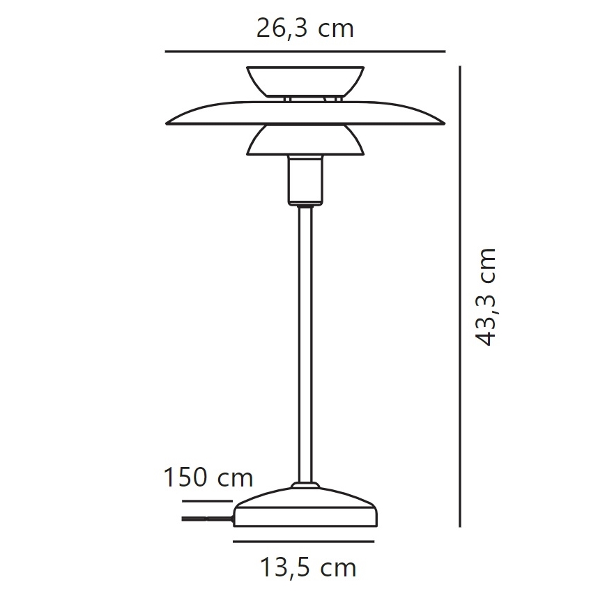 Nordlux - Galda lampa CARMEN 1xE14/25W/230V melna