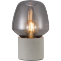 Nordlux - Galda lampa CHRISTINA 1xE27/25W/230V betons/melna