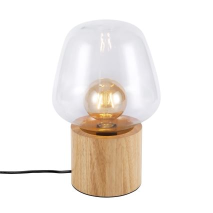 Nordlux - Galda lampa CHRISTINA 1xE27/25W/230V gumijkoks