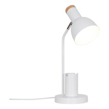 Nordlux - Galda lampa DEVONE 1xE27/15W/230V balta