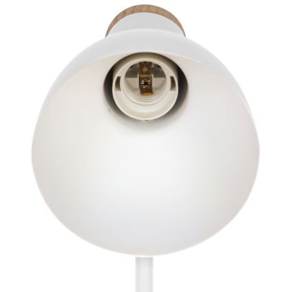 Nordlux - Galda lampa DEVONE 1xE27/15W/230V balta