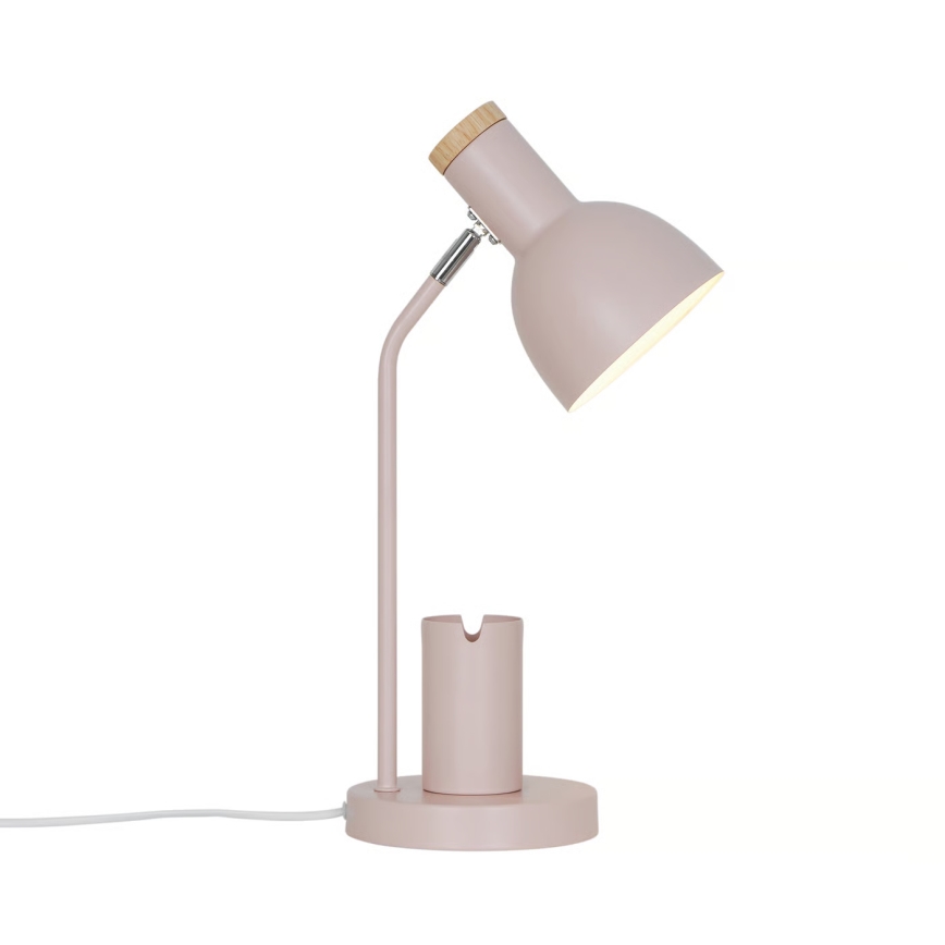 Nordlux - Galda lampa DEVONE 1xE27/15W/230V rozā
