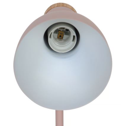 Nordlux - Galda lampa DEVONE 1xE27/15W/230V rozā