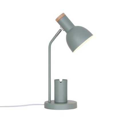 Nordlux - Galda lampa DEVONE 1xE27/15W/230V zaļa