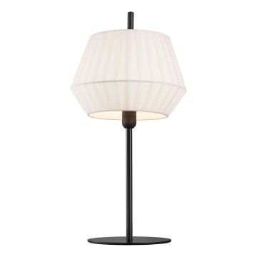Nordlux - Galda lampa DICTE 1xE14/40W/230V balta/melna